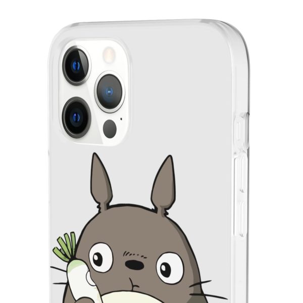 My Neighbor Totoro - Totoro Eating Turnip iPhone Cases-Accessories, My Neighbor Totoro, Phone Case