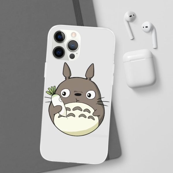 My Neighbor Totoro - Totoro Eating Turnip iPhone Cases-Accessories, My Neighbor Totoro, Phone Case