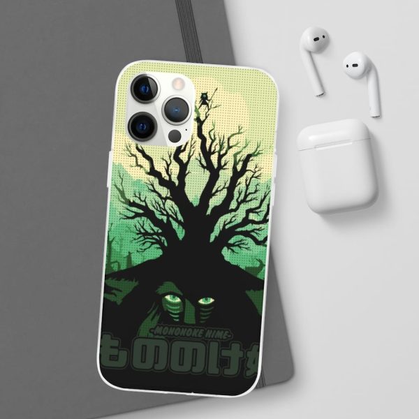 Princess Mononoke Poster - Princess Mononoke – Forest Spirit iPhone Cases-Accessories, Phone Case, princess mononoke, Princess Mononoke Poster