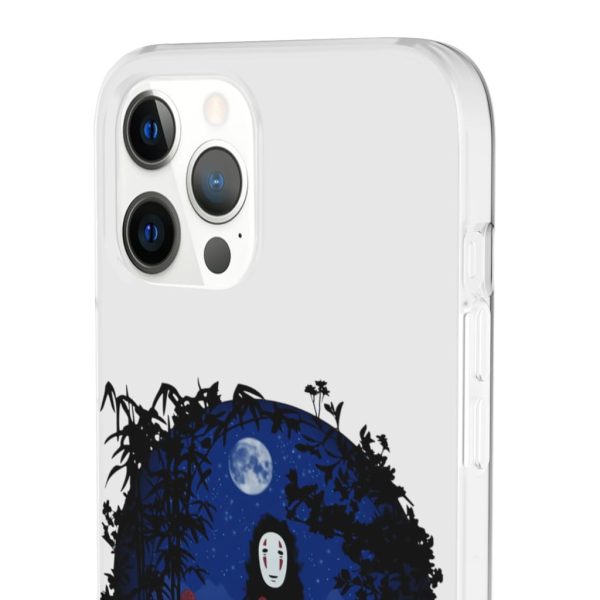 Spirited Away Live' - Spirited Away Kaonashi No Face by the blue Moon iPhone Cases-Accessories, Characters Spirited Away, kaonashi, no face, Phone Case, Spirited Away, Spirited Away Live