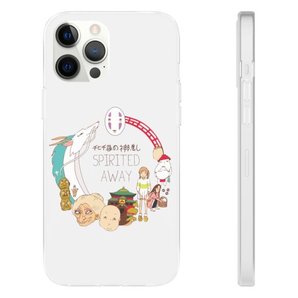 Spirited Away Sen To Chihiro No Kamikakushi - Spirited Away Compilation Characters iPhone Cases-Accessories, Phone Case, Spirited Away, Spirited Away Sen To Chihiro No Kamikakushi