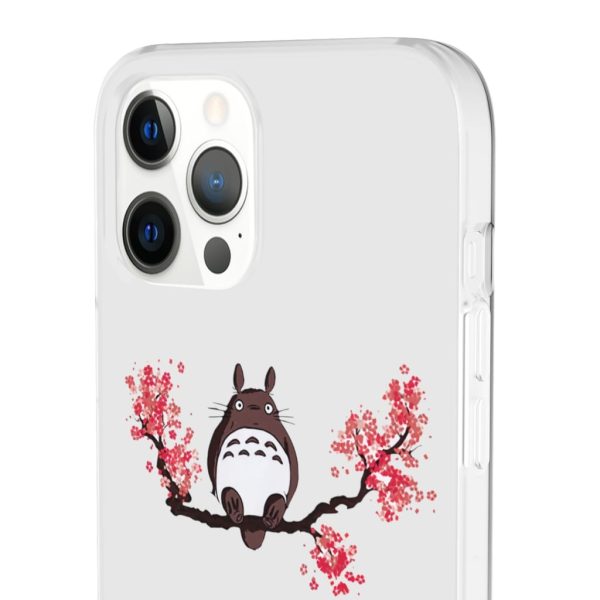 My Neighbor Totoro Japanese - Totoro and Sakura iPhone Cases-Accessories, My Neighbor Totoro, My Neighbor Totoro Japanese, Phone Case