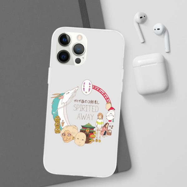 Spirited Away Sen To Chihiro No Kamikakushi - Spirited Away Compilation Characters iPhone Cases-Accessories, Phone Case, Spirited Away, Spirited Away Sen To Chihiro No Kamikakushi