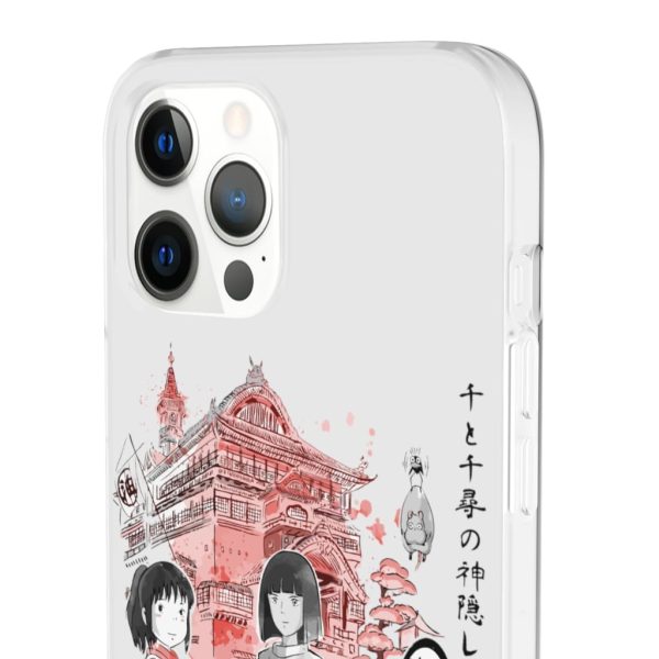 Soot Balls In Spirited Away - Spirited Away – Sen and Friends by the Bathhouse iPhone Cases-Accessories, Phone Case, Soot Balls In Spirited Away, Spirited Away