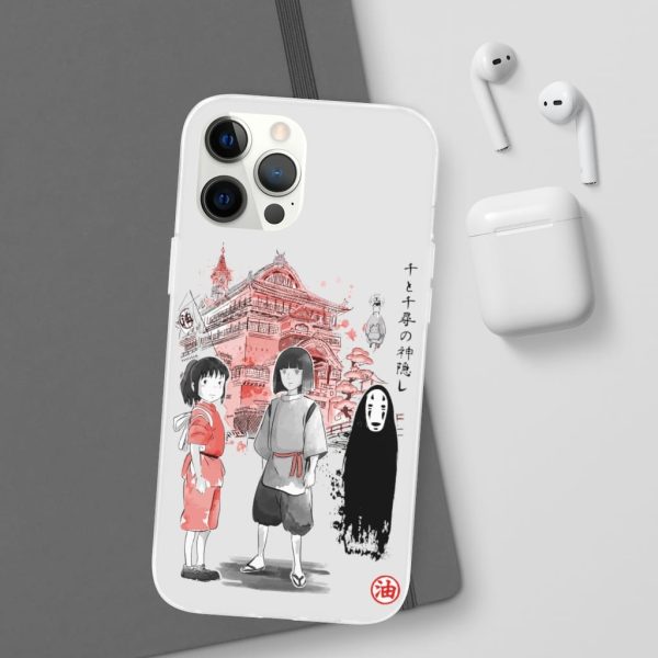 Soot Balls In Spirited Away - Spirited Away – Sen and Friends by the Bathhouse iPhone Cases-Accessories, Phone Case, Soot Balls In Spirited Away, Spirited Away