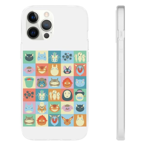 Ghibli Colorful Characters Collection iPhone Cases-Accessories, Phone Case