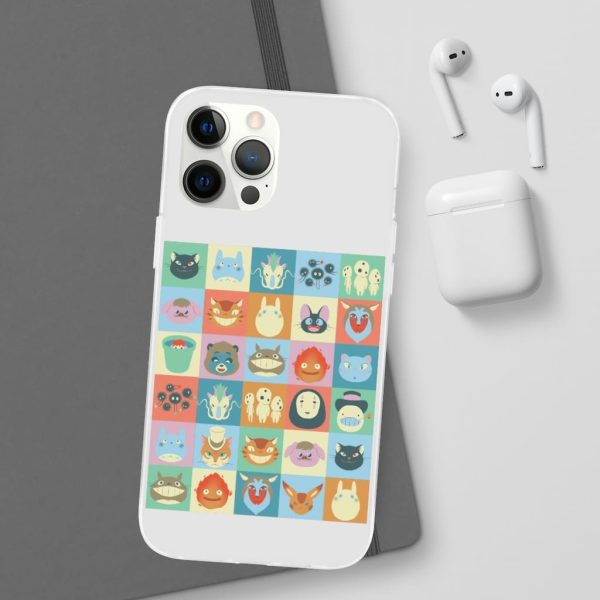 Ghibli Colorful Characters Collection iPhone Cases-Accessories, Phone Case