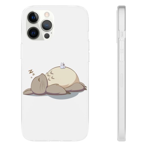 Satsuki Totoro - Sleeping Totoro iPhone Cases-Accessories, My Neighbor Totoro, Phone Case, Satsuki Totoro