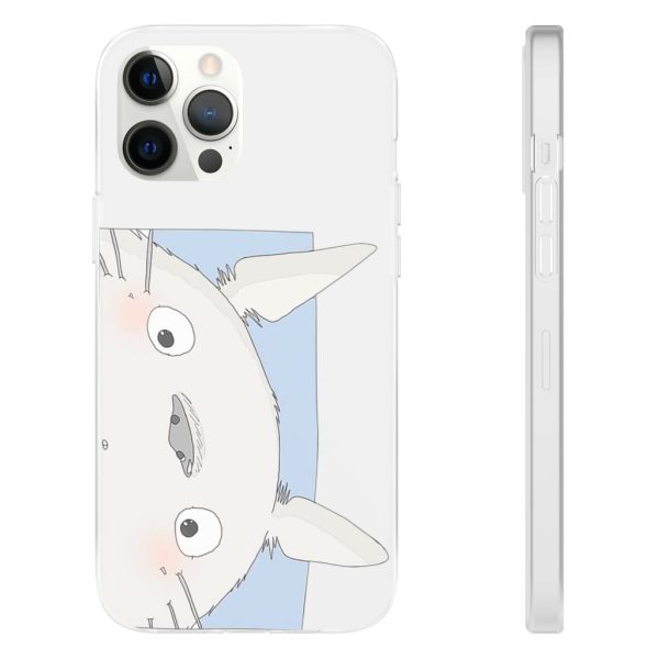 Totoro Catbus - Totoro Cute Face iPhone Cases-Accessories, My Neighbor Totoro, Phone Case, Totoro Catbus