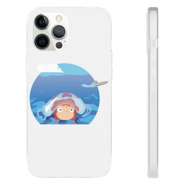 Ponyo Background - Ponyo in her first trip iPhone Cases-Accessories, Phone Case, ponyo, Ponyo Background