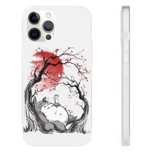 My Neighbor Totoro Film Series - Totoro – Dreaming under the Sakura iPhone Cases-Accessories, My Neighbor Totoro, My Neighbor Totoro Film Series, Phone Case