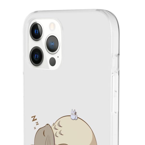 Satsuki Totoro - Sleeping Totoro iPhone Cases-Accessories, My Neighbor Totoro, Phone Case, Satsuki Totoro