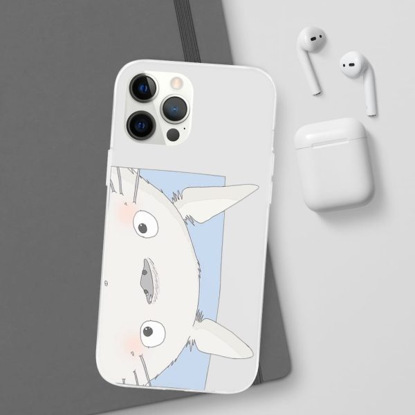 Totoro Catbus - Totoro Cute Face iPhone Cases-Accessories, My Neighbor Totoro, Phone Case, Totoro Catbus