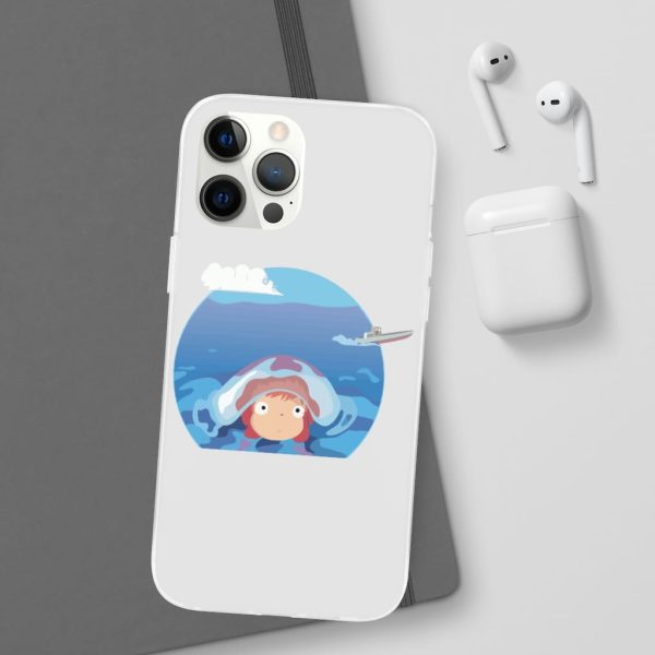 Ponyo Background - Ponyo in her first trip iPhone Cases-Accessories, Phone Case, ponyo, Ponyo Background