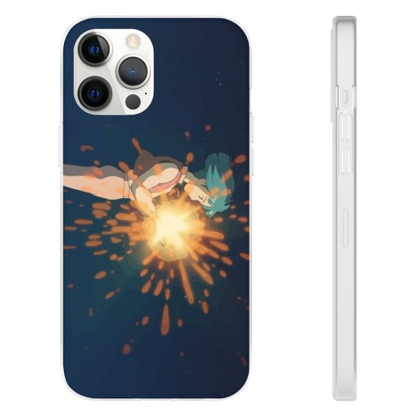 Howl's Moving Castle Howl - Howl’s Moving Castle – Howl meets Calcifer iPhone Cases-Accessories, Howl's Moving Castle, Howl's Moving Castle Howl, Phone Case