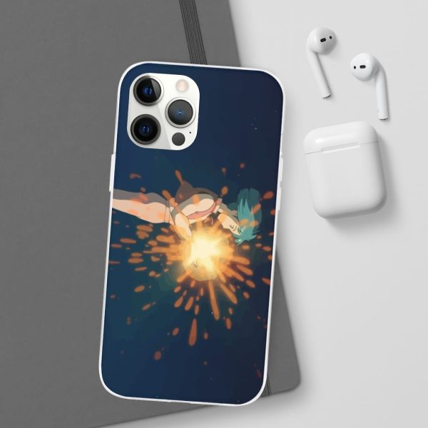 Howl's Moving Castle Howl - Howl’s Moving Castle – Howl meets Calcifer iPhone Cases-Accessories, Howl's Moving Castle, Howl's Moving Castle Howl, Phone Case