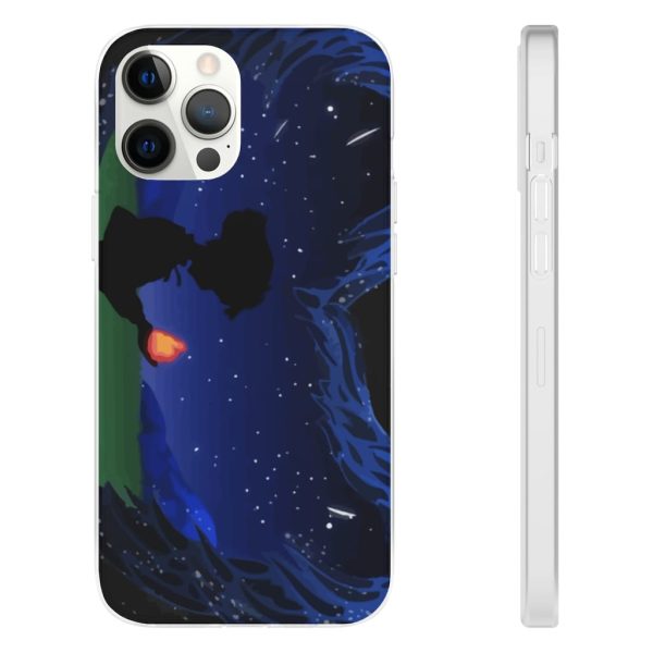 Howl's Moving Castle Characters - Howl’s Moving Castle – Howl meets Calcifer Classic iPhone Cases-Accessories, Howl's Moving Castle, Howl's Moving Castle Characters, Phone Case