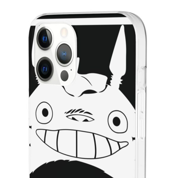 Totoro Japanese Restaurant - Smiling Totoro iPhone Cases-Accessories, My Neighbor Totoro, Phone Case, Totoro Japanese Restaurant