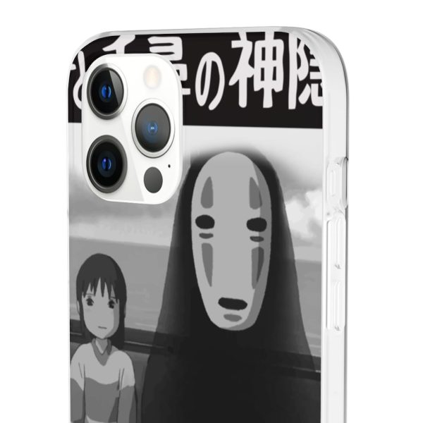 Like Spirited Away - Spirited Away – Chihiro and No Face on the Train iPhone Cases-Accessories, kaonashi, Like Spirited Away, no face, Phone Case, Spirited Away