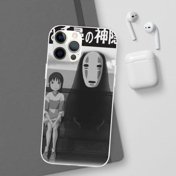 Like Spirited Away - Spirited Away – Chihiro and No Face on the Train iPhone Cases-Accessories, kaonashi, Like Spirited Away, no face, Phone Case, Spirited Away