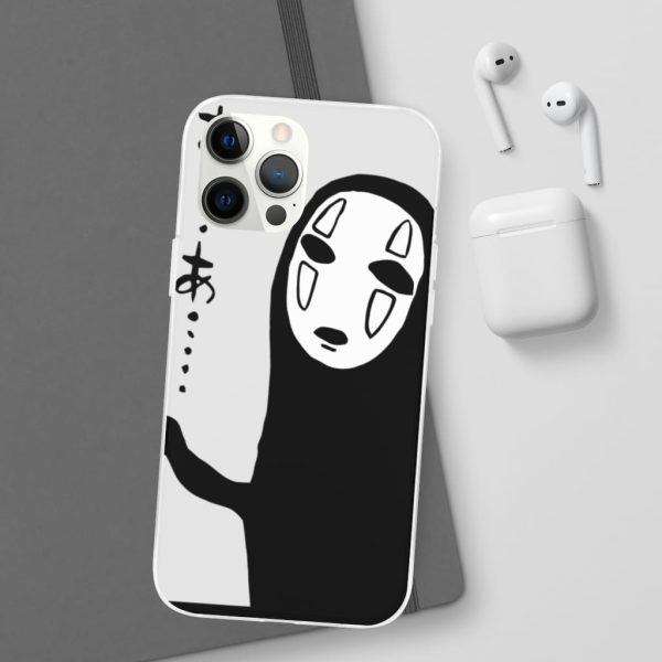 Spirited Away Frog - Spirited Away No Face Kaonashi Whispering iPhone Cases-Accessories, kaonashi, no face, Phone Case, Spirited Away, Spirited Away Frog