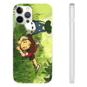 Studio Ghibli Totoro Movie - My Neighbor Totoro – Playing Mei iPhone Cases-Accessories, My Neighbor Totoro, Phone Case, Studio Ghibli Totoro Movie