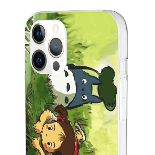 Studio Ghibli Totoro Movie - My Neighbor Totoro – Playing Mei iPhone Cases-Accessories, My Neighbor Totoro, Phone Case, Studio Ghibli Totoro Movie