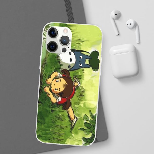 Studio Ghibli Totoro Movie - My Neighbor Totoro – Playing Mei iPhone Cases-Accessories, My Neighbor Totoro, Phone Case, Studio Ghibli Totoro Movie