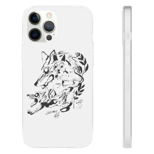 Watch Princess Mononoke - Princess Mononoke and The Wolf Creative Art iPhone Cases-Accessories, Phone Case, princess mononoke, Watch Princess Mononoke