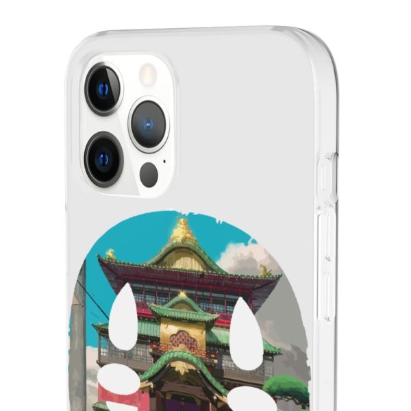 Spirited Away Streaming - Spirited Away –  The Bathhouse Ft. No Face iPhone Cases-Accessories, kaonashi, no face, Phone Case, Spirited Away, Spirited Away Streaming