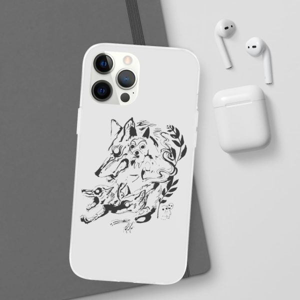 Watch Princess Mononoke - Princess Mononoke and The Wolf Creative Art iPhone Cases-Accessories, Phone Case, princess mononoke, Watch Princess Mononoke