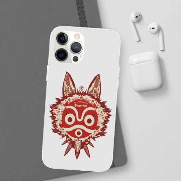 Princess Mononoke Spirits - Princess Mononoke Mask iPhone Cases-Accessories, Phone Case, princess mononoke, Princess Mononoke Spirits