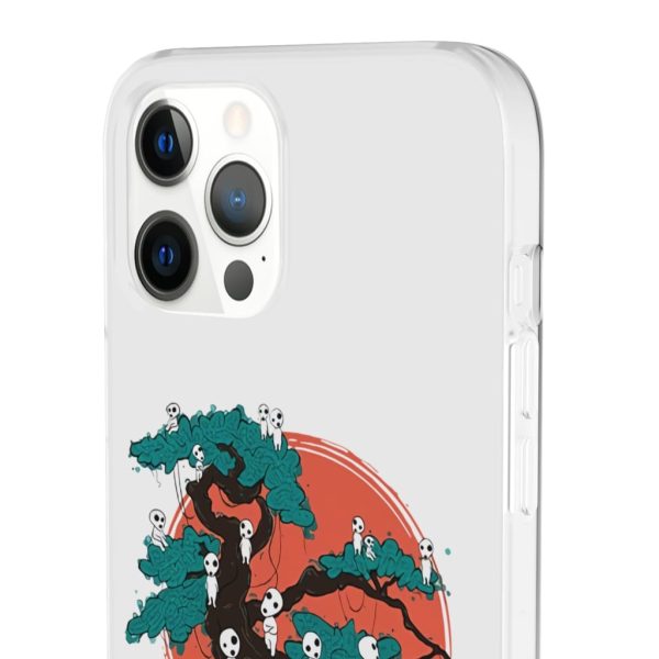 Anime Film Princess Mononoke - Tree Spirits by the Red Moon iPhone Cases-Accessories, Anime Film Princess Mononoke, Phone Case, princess mononoke