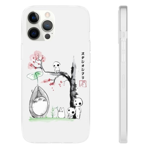 Stuffed Totoro - Totoro and the Tree Spirits iPhone Cases-Accessories, My Neighbor Totoro, Phone Case, Stuffed Totoro