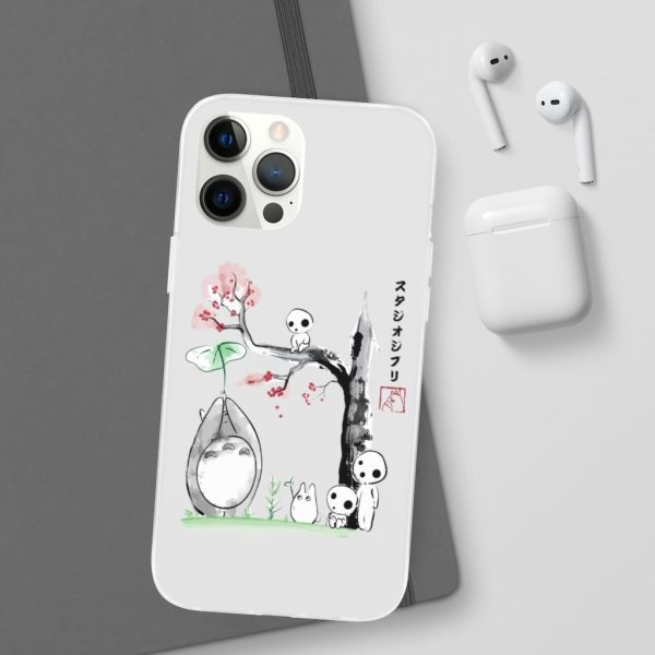 Stuffed Totoro - Totoro and the Tree Spirits iPhone Cases-Accessories, My Neighbor Totoro, Phone Case, Stuffed Totoro