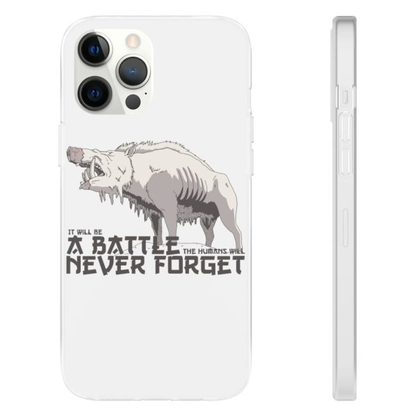 Princess Mononoke In Theaters - Princess Mononoke – A Battle Never Forget iPhone Cases-Accessories, Phone Case, princess mononoke, Princess Mononoke In Theaters