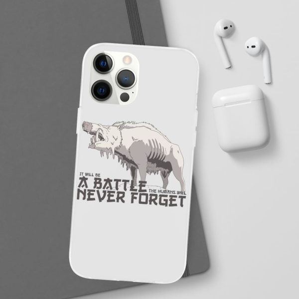 Princess Mononoke In Theaters - Princess Mononoke – A Battle Never Forget iPhone Cases-Accessories, Phone Case, princess mononoke, Princess Mononoke In Theaters