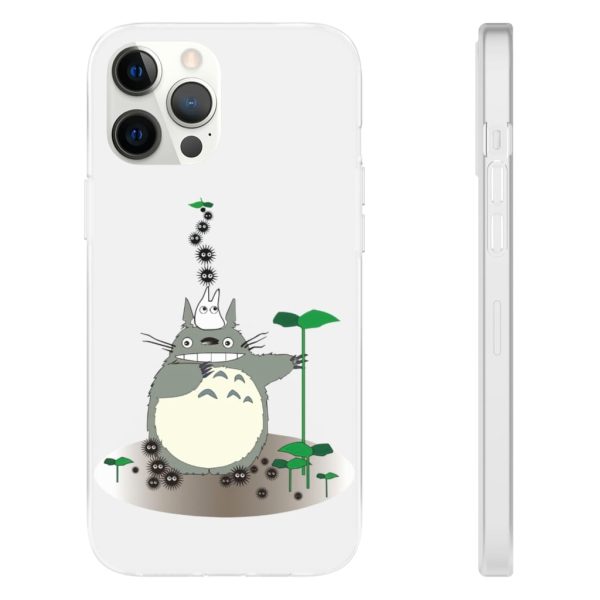 My Totoro - Totoro and the Sootballs iPhone Cases-Accessories, My Neighbor Totoro, My Totoro, Phone Case