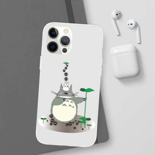 My Totoro - Totoro and the Sootballs iPhone Cases-Accessories, My Neighbor Totoro, My Totoro, Phone Case