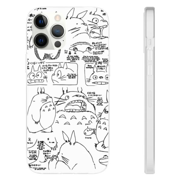 Mi Vecino Totoro - Totoro Original Character Sketch iPhone Cases-Accessories, Mi Vecino Totoro, My Neighbor Totoro, Phone Case