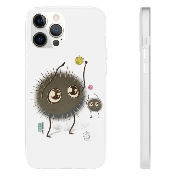 Spirited Away Review - Spirited Away – Soot Spirit Chibi iPhone Cases-Accessories, Phone Case, Spirited Away, Spirited Away Review