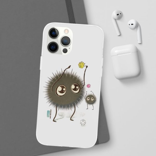 Spirited Away Review - Spirited Away – Soot Spirit Chibi iPhone Cases-Accessories, Phone Case, Spirited Away, Spirited Away Review