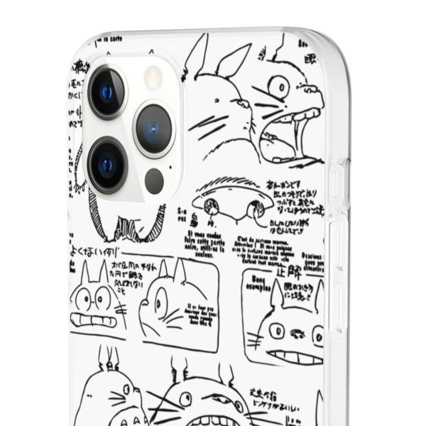 Mi Vecino Totoro - Totoro Original Character Sketch iPhone Cases-Accessories, Mi Vecino Totoro, My Neighbor Totoro, Phone Case