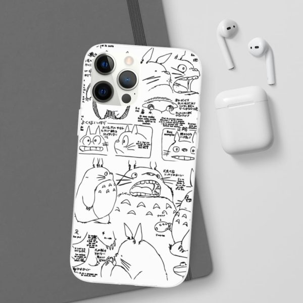 Mi Vecino Totoro - Totoro Original Character Sketch iPhone Cases-Accessories, Mi Vecino Totoro, My Neighbor Totoro, Phone Case