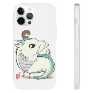 Haku Spirited Away - Spirited Aways Chibi iPhone Cases-Accessories, Haku Spirited Away, Kamaji Spirited Away, Phone Case, Spirited Away, Spirited Away English Cast