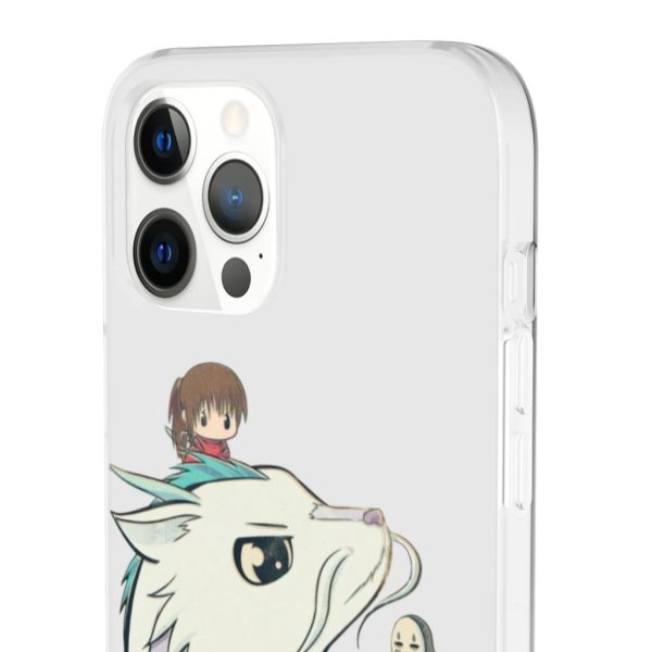 Haku Spirited Away - Spirited Aways Chibi iPhone Cases-Accessories, Haku Spirited Away, Kamaji Spirited Away, Phone Case, Spirited Away, Spirited Away English Cast