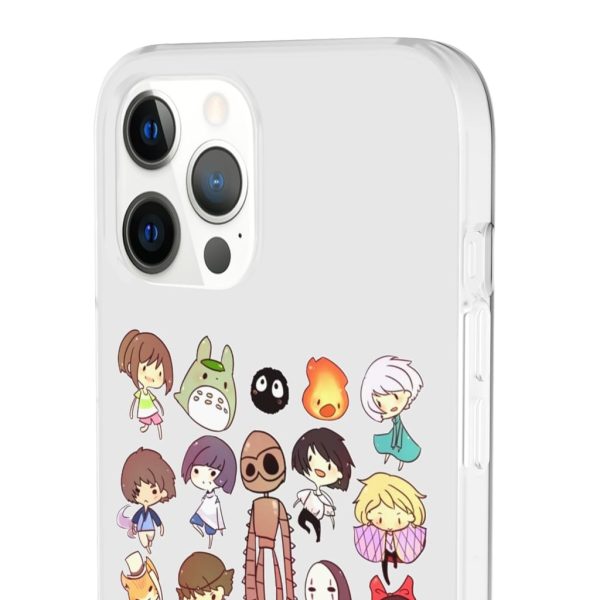 Ghibli Movie Characters Cute Chibi Collection iPhone Cases-Accessories, Phone Case