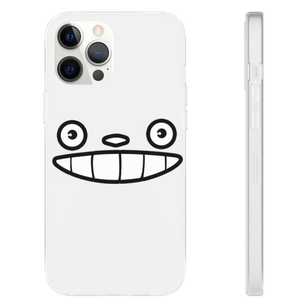 Totoro Meaning - My Neighbor Totoro Face iPhone Cases-Accessories, My Neighbor Totoro, Phone Case, Totoro Meaning