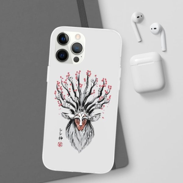 Princess Mononoke Wolf - Princess Mononoke – Shishigami and Sakura iPhone Cases-Accessories, Phone Case, princess mononoke, Princess Mononoke Wolf