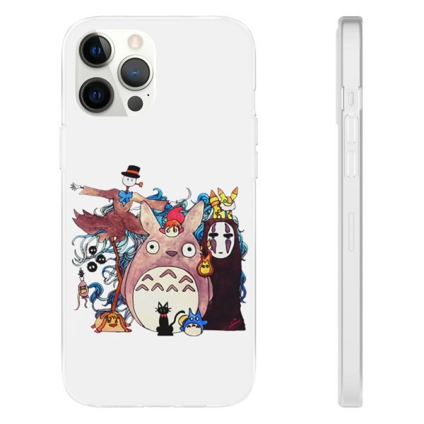 Totoro Plushie - Studio Ghibli Characters Kid iPhone Cases-Accessories, Howl's Moving Castle, kaonashi, My Neighbor Totoro, no face, Phone Case, Spirited Away, Totoro Plushie